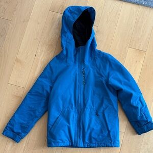 Volcom Kids Blue Hooded Jacket Boys 14